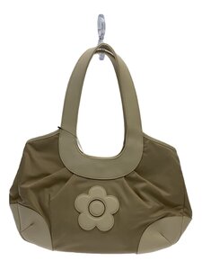 MARY QUANT◆トートバッグ/ナイロン/BEG/224-811855-040-0