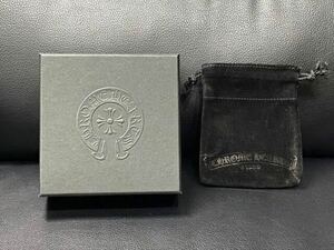 クロムハーツ アクセサリーボックス・レザーポーチセット ch chrome hearts ギフトボックス クロス ダガー ノベルティ 革袋 袋 箱 付属品