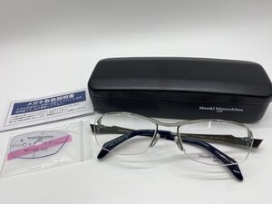 ■展示品【Masaki matsushima マサキマツシマ アイウェア 眼鏡 メガネ 57□17-138 MF-1249 (3) フローティングタイプ 専用ケース付き】SH-1