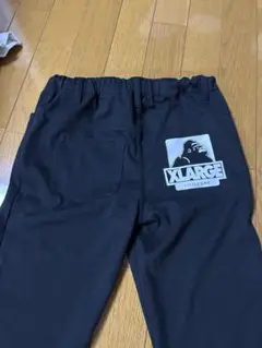 XLARGE 黒 スリムフィットパンツ　140