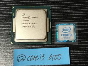 12 intel Core i3 8100 3.60GHz / 動作品