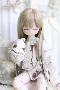 BJDドール用ウィッグ MDD/kumako/DDサイズ通用 全2色 8-9インチ 球体関節人形 doll