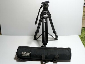 SECCED カメラアクセサリー 三脚 カメラスタンド SC-FS100 SC-DV AL75D SC-DV6 75VP ケース付き