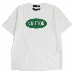 極美品□22SS LOUIS VUITTON/ルイヴィトン Amen Break インタルシア ジャガード コットン100％ 半袖ニット ホワイト S イタリア製 正規品