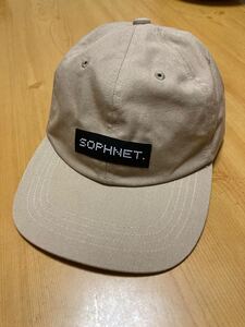 SOPHNET. キャップ ベージュ 帽子 Cap