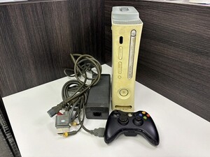 P137-X7-217 マイクロソフト Xbox360 本体 コントローラー セット ※画像参照 現状品①