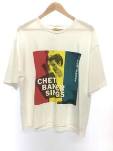 WACKO MARIA◆CHET BAKER/シャツ/XL/コットン/WHT/無地//