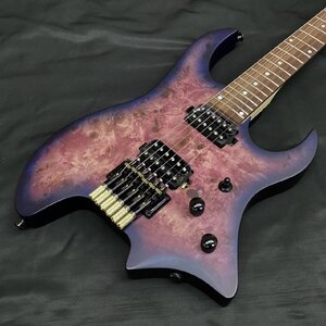 NO BRAND HeadlessGuitar HLG-1/Puaple (ノーブランド ヘッドレス パープル)【新潟店】