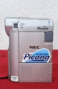 M-7985　【同梱不可】980円～ 現状品　NEC Picona PC-DC200K　デジタルカメラ　デジカメ　コンパクト　本体のみ　通電確認済み