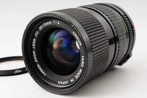 ★超美品!!★キヤノン Canon ZOOM LENS FD 35-70㎜ 1:4MULTI-COATED★清潔感溢れるキレイな外観!! しっとり滑らかなヘリコイド!!#643B