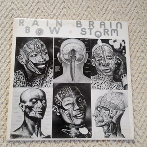 ●Rainbow レインボー　●BRAIN STORM ●LPレコード2枚組 ●SWEDE 1982 ,6th NOVEMBER ●STOCK RECORDS 821106 MONO LIVE