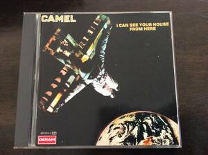 ☆CD4枚まで同一送料☆Camel / I can see your house from here 西ドイツ輸入盤 DERAM 820 614-2