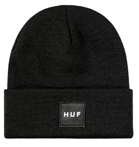 HUF Box Logo Beanie Black ビーニー