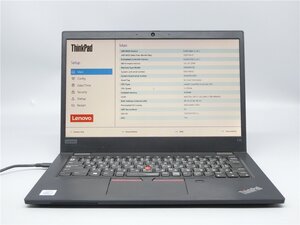 中古Lenovo ThinkPad L13　 Core 11世代I3　4GB　13.3型 　BIOSまで表示　ノートパソコン　詳細不明　ジャンク扱い