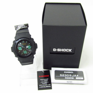 未使用 CASIO カシオ G-SHOCK G-ショック AWG-M100RC タフソーラー アナデジ 腕時計 ▼AC23814