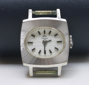 TIARA ティアラ SWISS MADE 17石 INCABLOC 41638 手巻き レディース 腕時計 アンティーク
