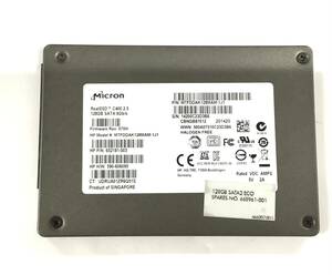 S6052834 Micron SATA 128GB 2.5インチ SSD 1点 【中古動作品】