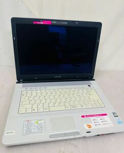 10e87 必見! SONY ソニー VAIO ノートパソコン　PCG-7V2N 中古 コード無し 動作未確認 ジャンク扱い 部品取りに