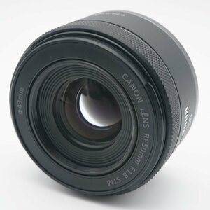 ほぼ新品 Canon キヤノン RF 50mm F1.8 STM