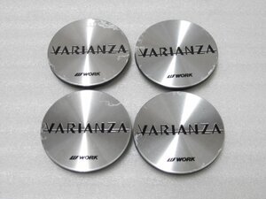 ■USED■WORK VARIANZA/ヴァリアンツァ センターキャップ4枚■60mm■