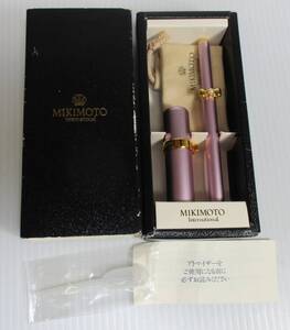 S-1103　ミキモトアトマイザー＆リップブラシセット　MIKIMOTO　未使用品