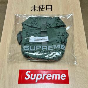 未使用 23ss Supreme Field Side Bag Olive Gonz タグ ステッカー付 Supreme Online 購入 シュプリーム ブラック バッグ ショルダー ポーチ