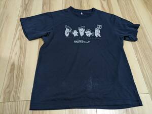 中古 mont-bell モンベル ご当地半袖Tシャツ 剣山頂上ヒュッテ XLサイズ