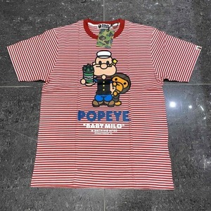 A BATHING APE POPEYE HOOP TEE SIZE-L 2018年 アベイシングエイプ ポパイフープ 半袖Tシャツ BAPE