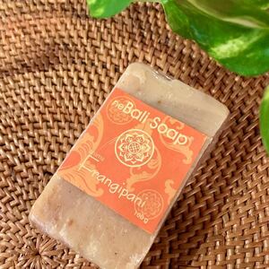 バリソープ　パッケージリメイク品　フランジパニ　Bali Soap Frangipani 石鹸