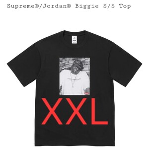 supreme Jordan Biggie S/S Toptee black XXL