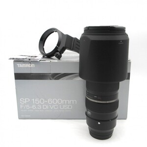 1円〜 TAMRON タムロン SP 150-600mm F/5-6.3 Di VC USD For Canon 超望遠ズームレンズ 箱付 動作未確認 y261-3437989【Y商品】