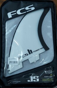 即決☆未使用☆FCS2/JS POWER TWIN FINS/Jason Stevenson/ツインフィン/ビッグバロン/レッドバロン/ブラックバロン/フィッシュ/ツインピン