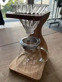 HARIO V60オリーブウッドスタンドセット VSS-1206