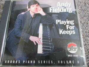 【送料無料】中古CD ★Andy Fielding /Playing For Keeps ☆アンディー・フィールディング ARCD 19180