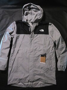 本物正規◆ノースフェイス◆防水 マウンテン パーカー/コート ANTORA PARKA■L■MELD GREY / 黒■新品■アメリカ限定/0GY