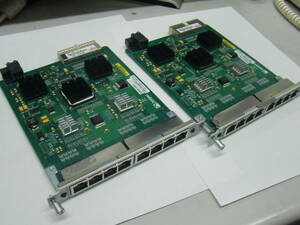 ☆2枚あり！Juniper JXU-8GE-TX-S 8-Port Tested Gigabit Ethernet モジュール！「60サイズ」☆