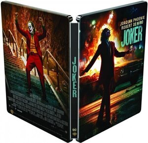 ジョーカー スチールブック ブルーレイ Joker Blu-ray SteelBook Todd Phillips Joaquin Phoenix Robert De Niro