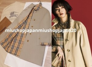 貴重希少●　ヴィンテージ バーバリー　BURBERRY ノバチェック コート ベージュ トレンチコート ステンカラーコート Burberrys　M L