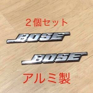 BOSE スピーカーエンブレム ２個セット ボーズ ステッカー ロゴ ニッサン トヨタ ホンダ マツダ ダイハツ ノート NOTE NISMO オーラ AURA