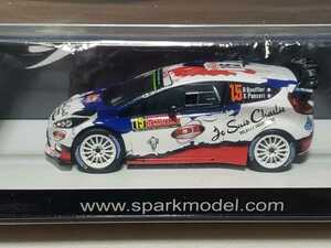 新品 1/43 スパーク SPARK フォード フィエスタ WRC No.15 Monte Carlo 2015 M-Sport World Rally Team B.Bouffier-X.Panseri