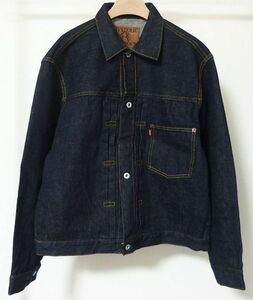 24SS HYSTERIC GLAMOUR ヒステリックグラマー 02241AB08 1st TYPE WW2 SUVIN COTTON 大戦モデル デニム ジャケット Gジャン XL