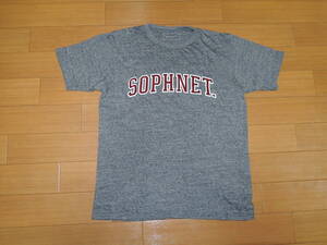 SOPHNET. ソフネット デカロゴ Tシャツ L ARCH LOGO TEE / カットソー