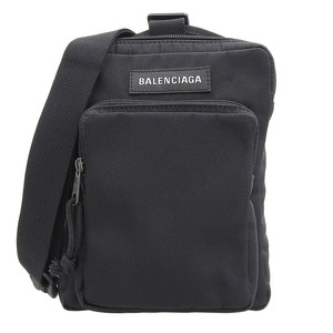 バレンシアガ BALENCIAGA エクスプローラー ショルダーバッグ ナイロン ブラック 593651 中古 新入荷 OB2222