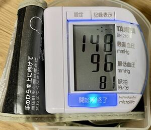 タニタ 手首式血圧計 BP-210 可動品 激安一円スタート