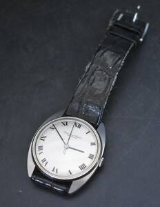 W6-132 【稼働品】 IWC International Watch Co Schaffhausen シャフハウゼン 腕時計 手巻き ローマ アンティーク 現状品