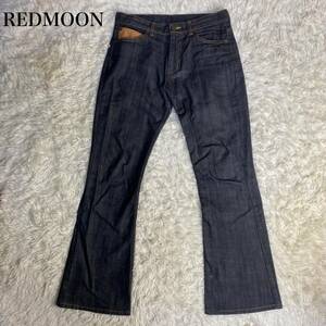 RED MOON レッドムーン　ブーツカットデニムパンツ　W30 ブラック　黒　ジーパン　