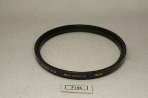 F194_86mm SIGMA EX MULTI-COATED UV 中古実用フィルター 