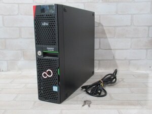 12320 Ω 新DCD 1988ｍ 保証有 富士通【 PRIMERGY TX1320 M4 】【 OS無 / Xeon E-2224 3.4GHz / 1TB SATA 2.5インチ×4 / 8.00GB 】鍵付