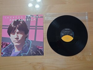 ★ジャクソン・ブラウン Jackson Browne ★For America ★12インチレコード★中古品 