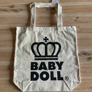 ＢＡＢＹＤＯＬＬ　トートバッグ　37×34×10.5ｃｍ　ナチュラル　②